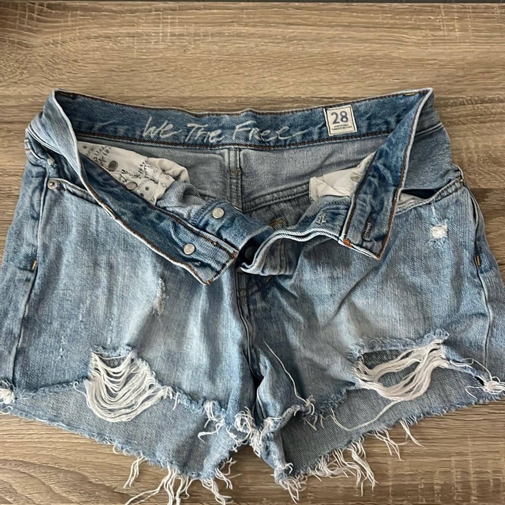 We the Free jean shorts